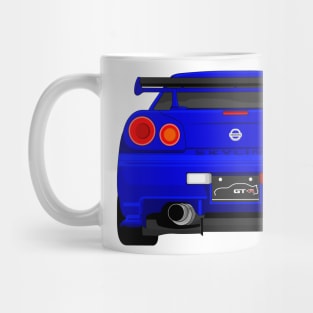 GTR R34 DARK-BLUE Mug